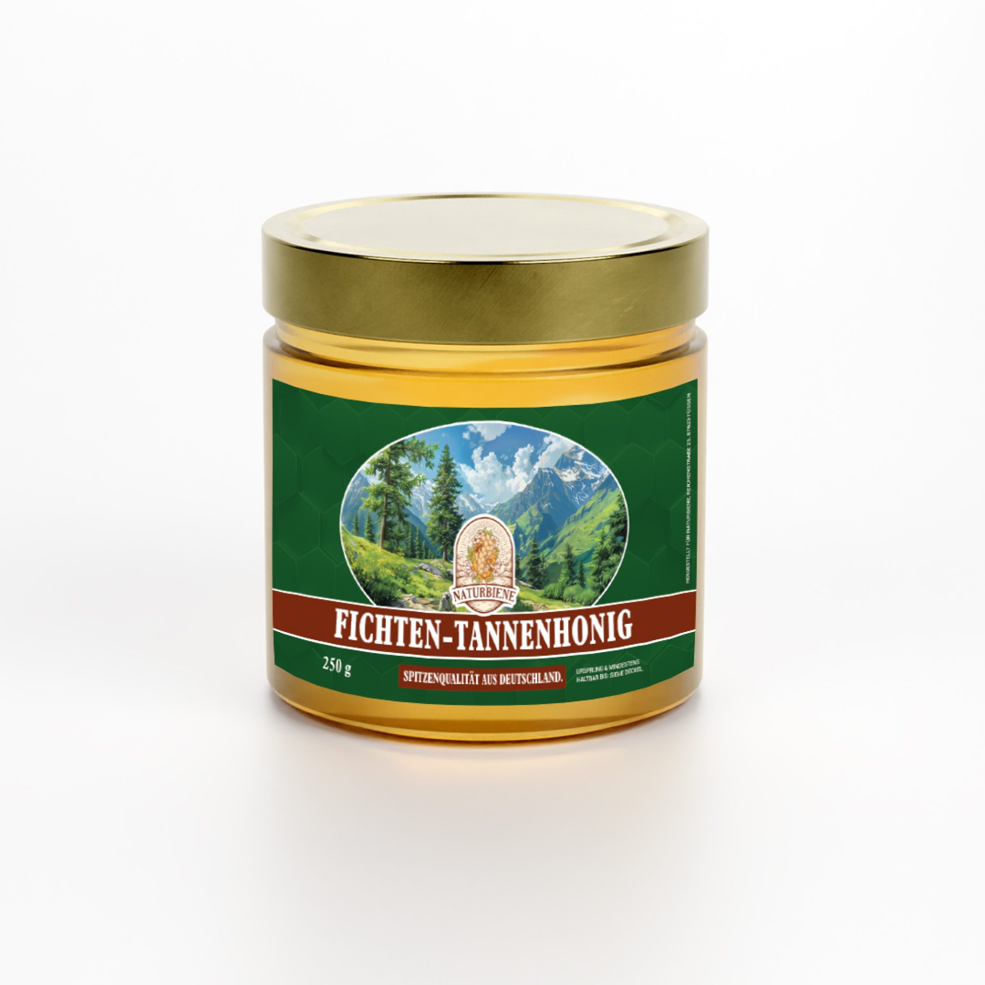 Tannenhonig - Fichtenhonig, 250g