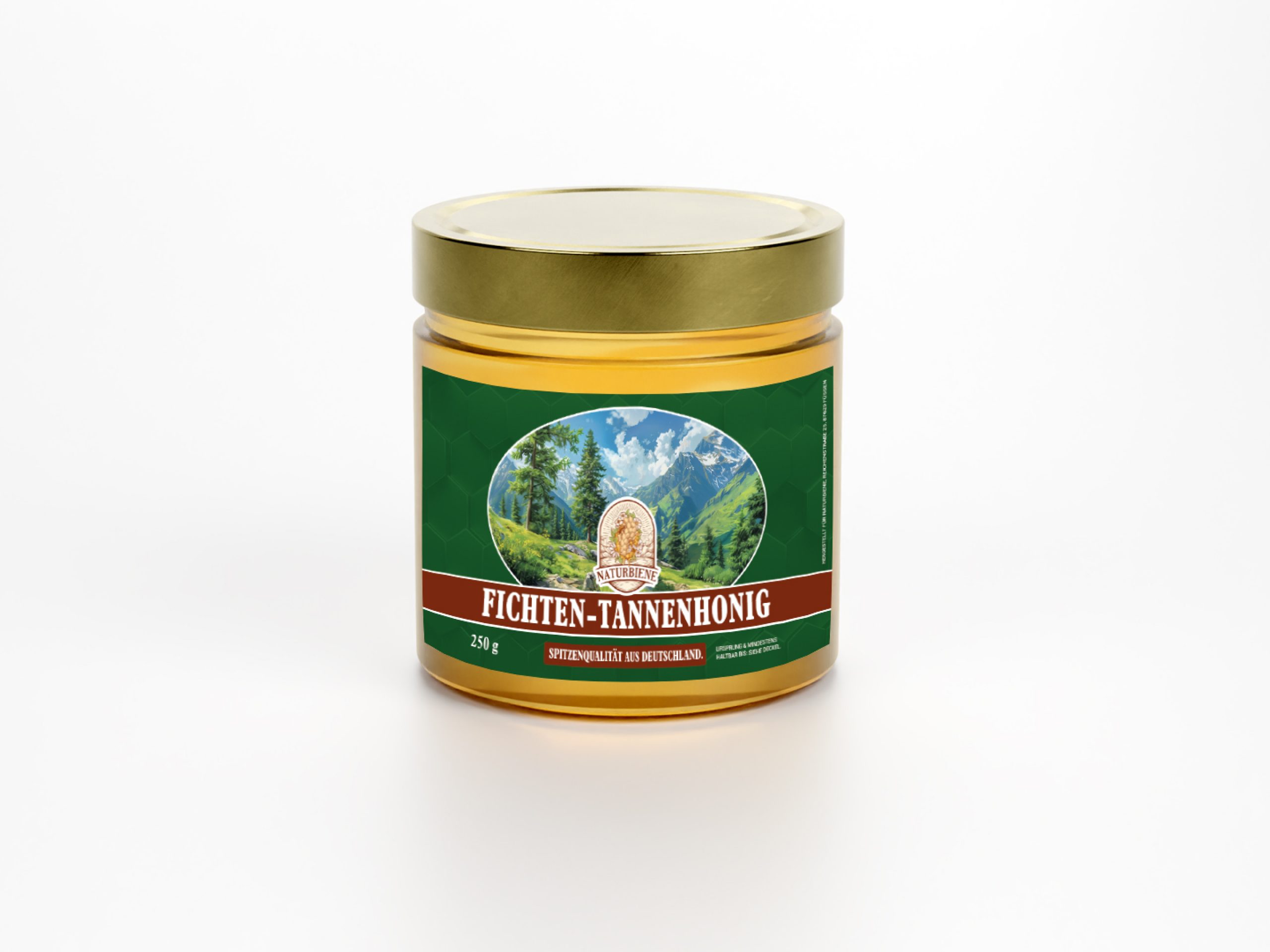 Tannenhonig - Fichtenhonig, 250g